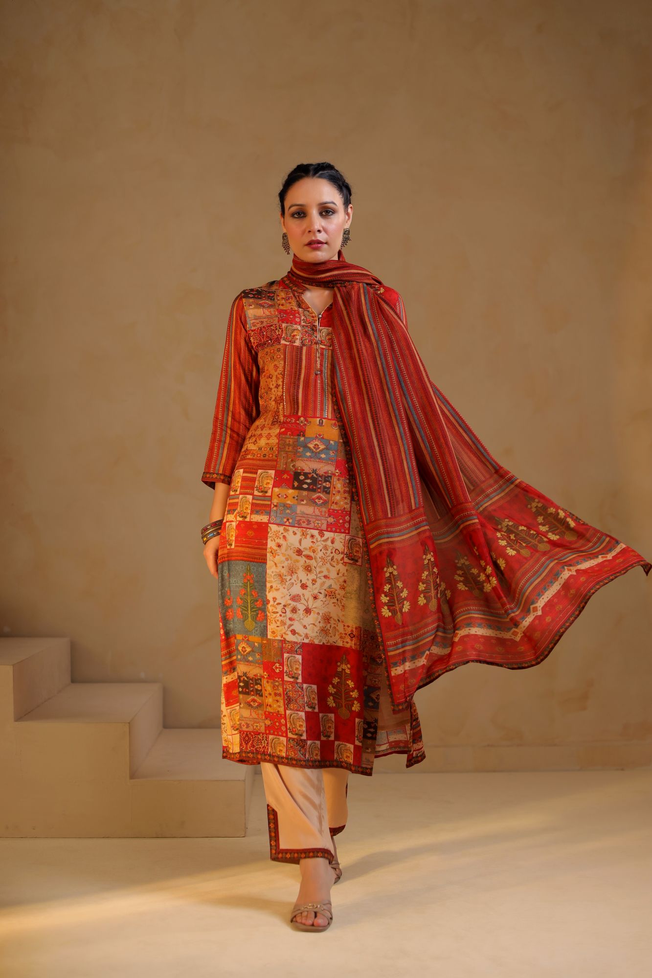 WOMEN ETHNIC CHURIDHAR (3PC)