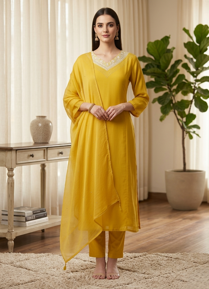 WOMEN ETHNIC CHURIDHAR (3PC)