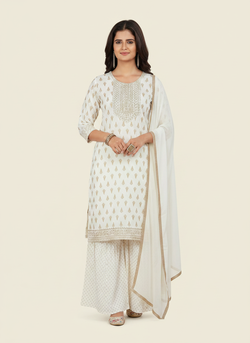 WOMEN ETHNIC CHURIDHAR (3PC)