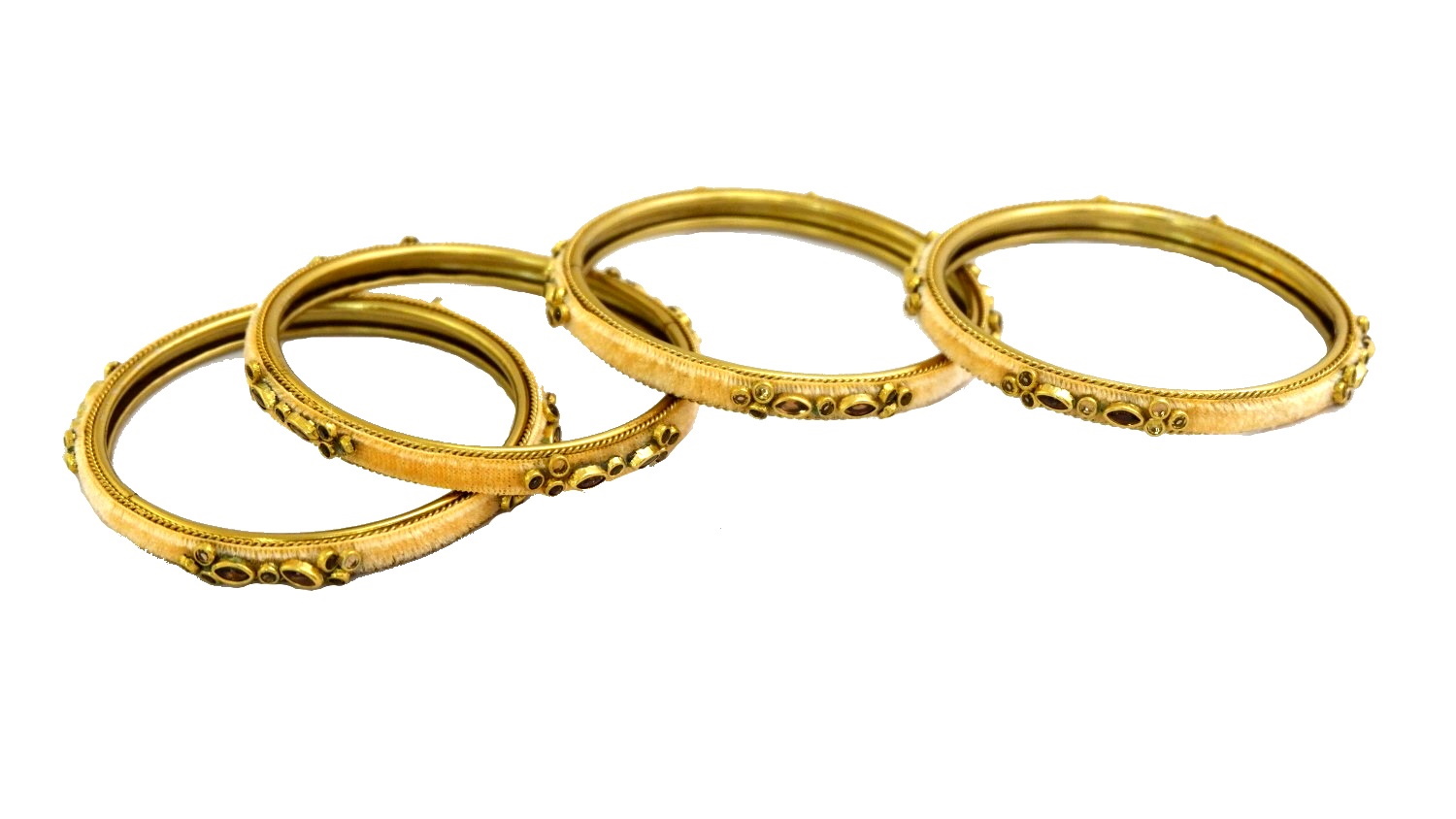JEWELRY/ACCS-BANGLES-VELVET-TJ 7/19-1857