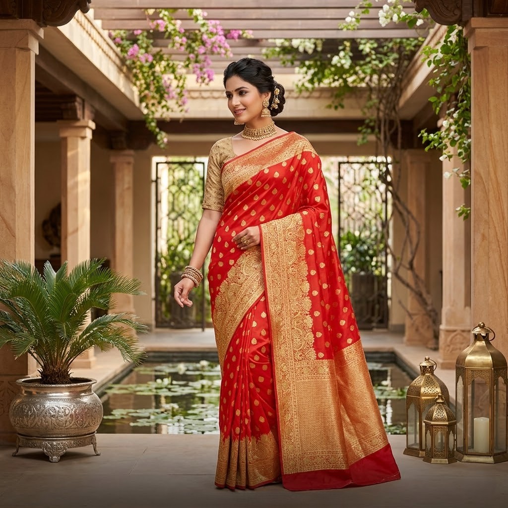 SARIJP/DE/LU-SILK-EMB-LSBY 7346