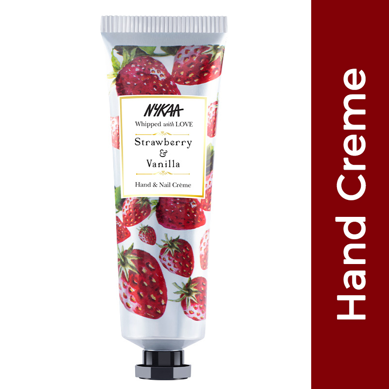 NYKAA STRAWBERRY & VANILLA HAND& NAIL CRÈME-FG