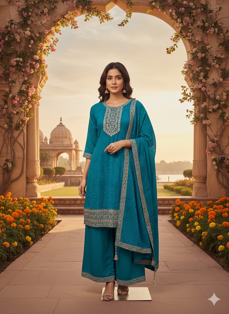 WOMEN ETHNIC CHURIDHAR (3PC)