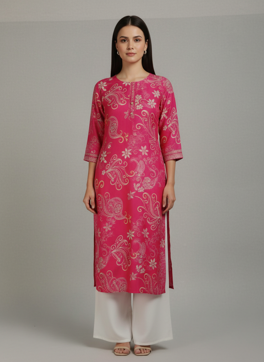 WOMEN ETHNIC KURTIS (1PC )