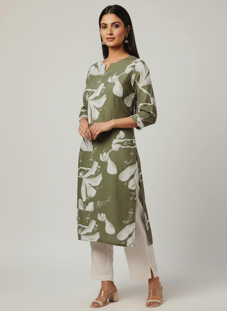 WOMEN ETHNIC KURTIS (1PC )