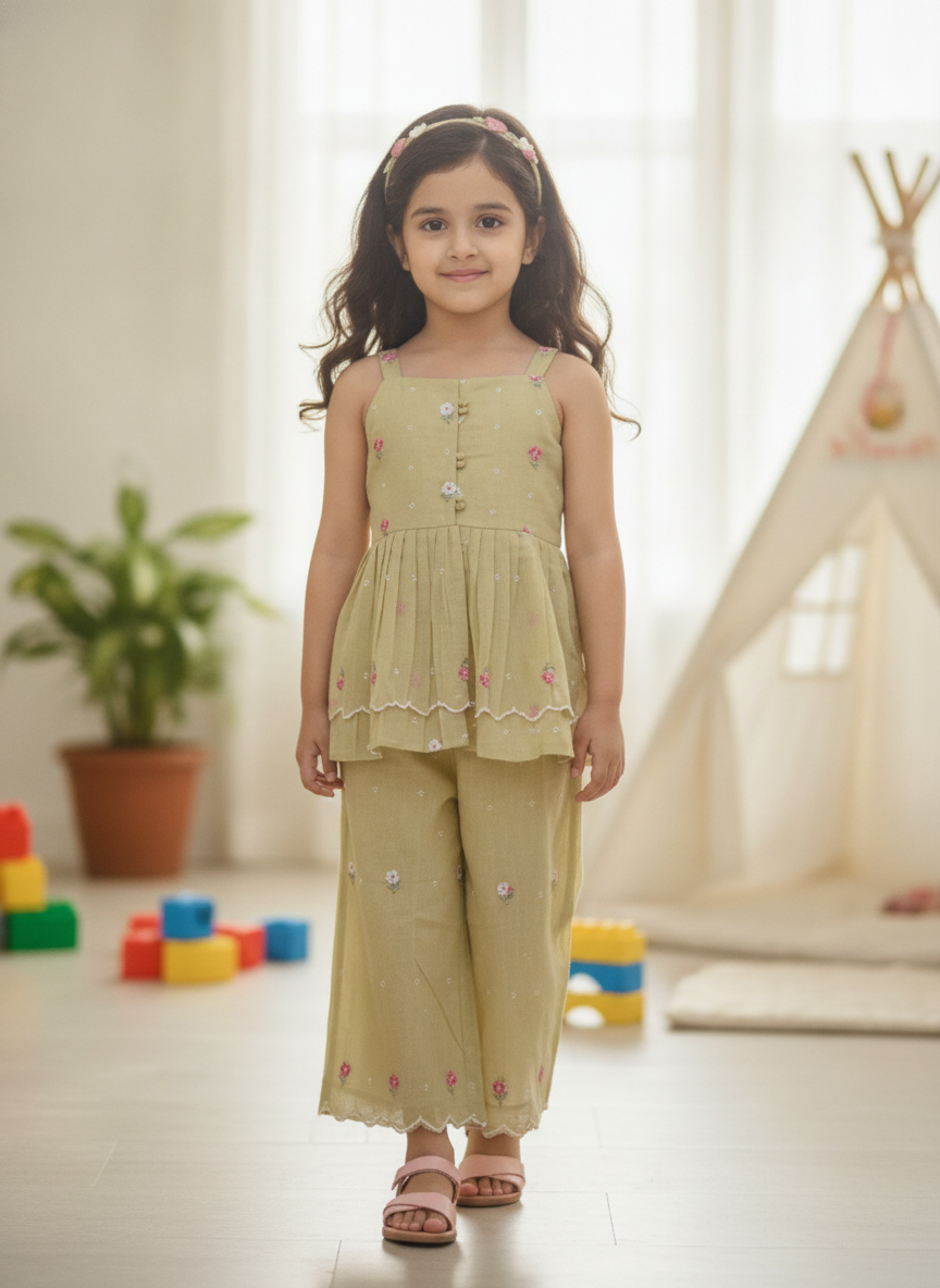 GIRLS CHURIDHAR (3PC)