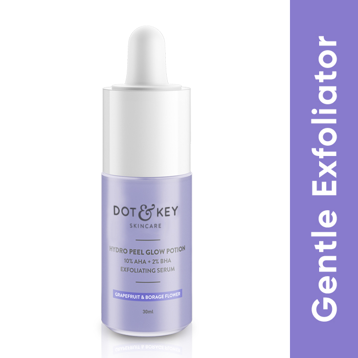 DOT & KEY HYDRO PEEL GLOW POTION 10% AHA & 2% BHA EXFOLIATING SERUM