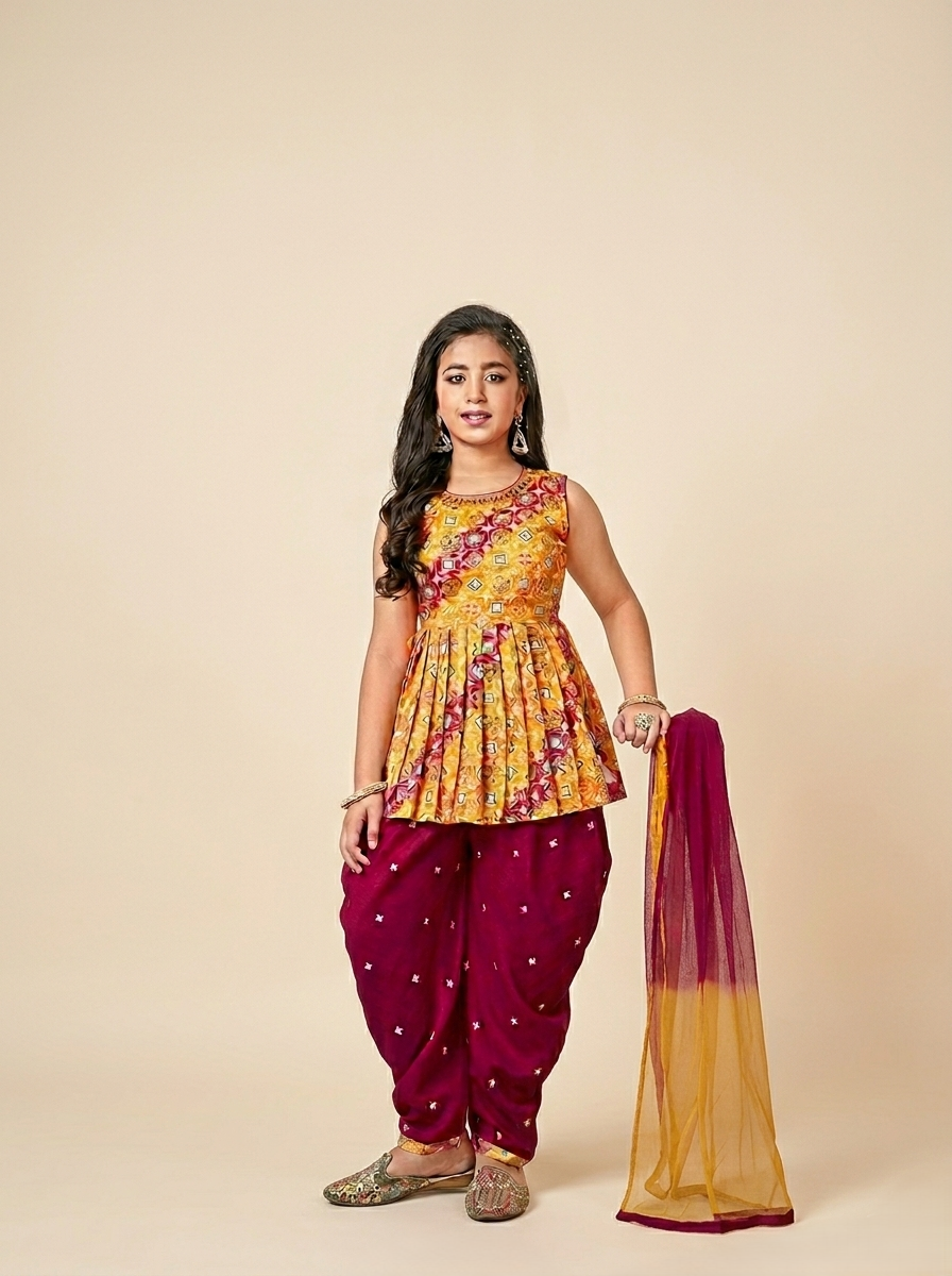 GIRLS CHURIDHAR (3PC)