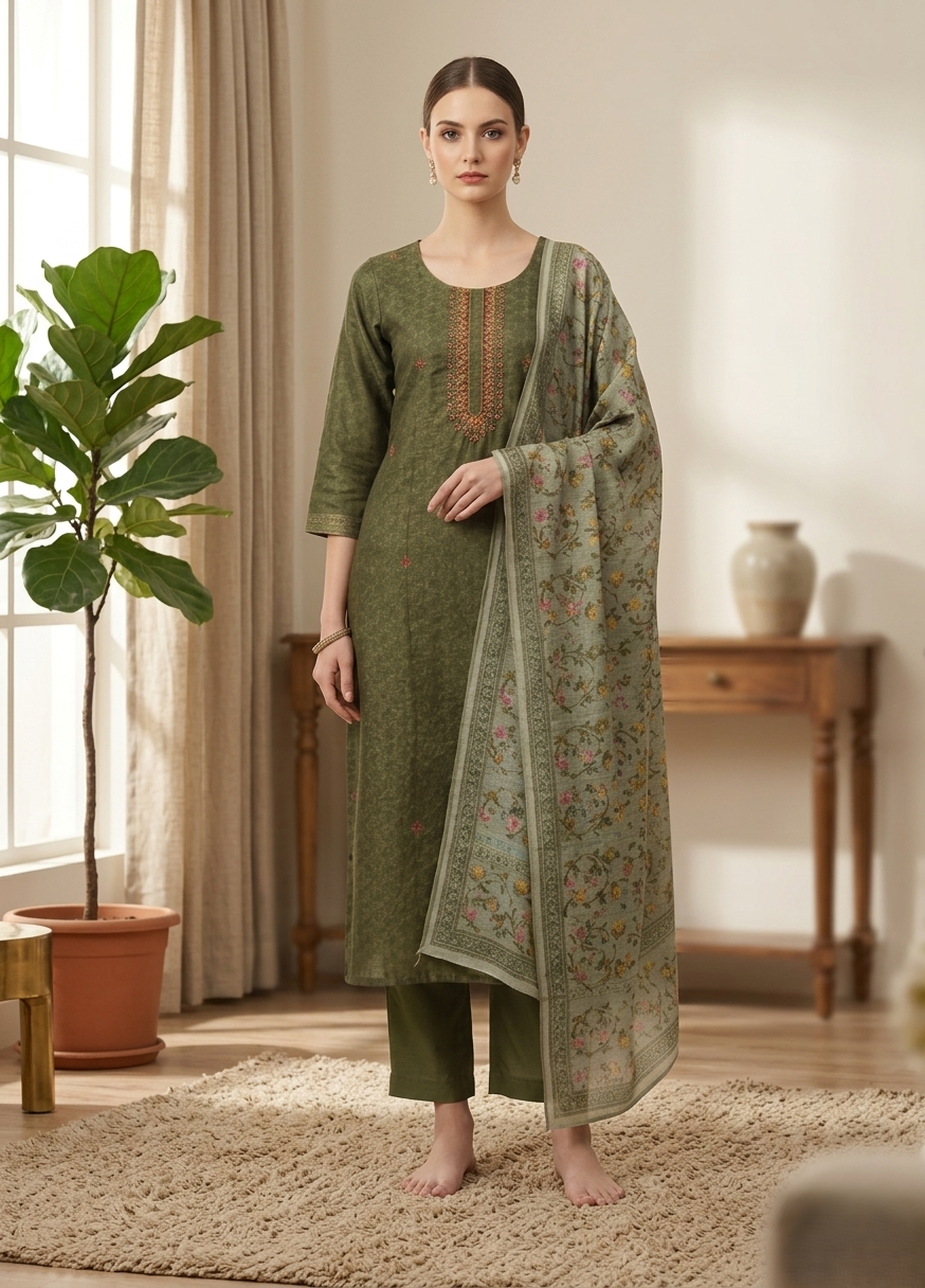 LADIES CHURIDAR L/P LS