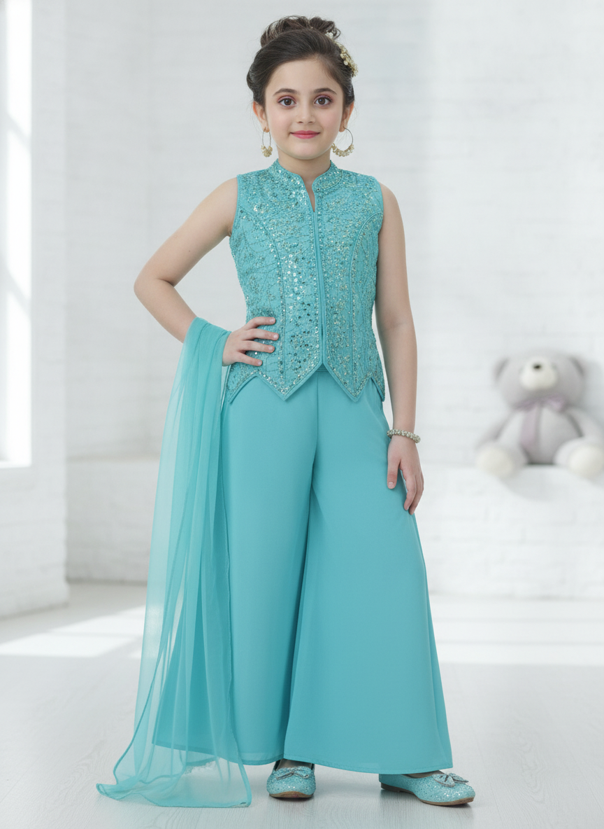 GIRLS CHURIDHAR (3PC)