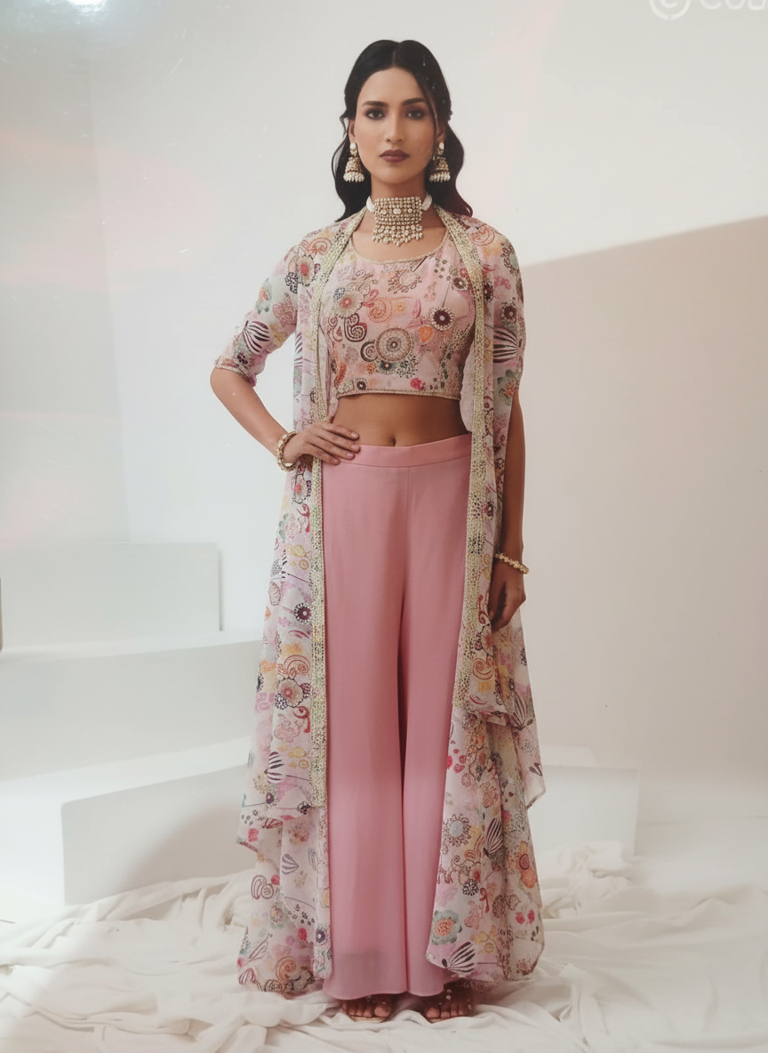 WOMEN ETHNIC CROP TOP