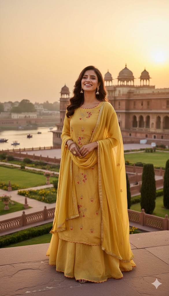 LAD CHURIDAR-SYN/GOWN-WITH JACKET-SHIV2/20-38B