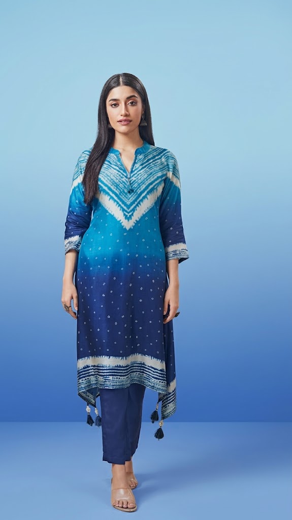 WOMEN ETHNIC KURTI SET (2 PCS)