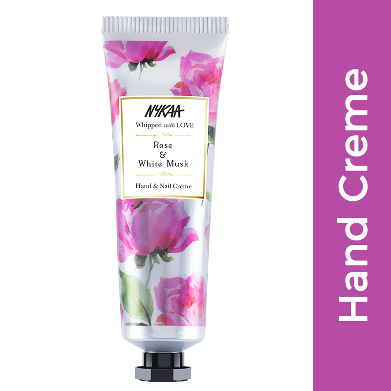 NYKAA HAND & NAIL CRÈME-ROSE & WHITE MUSK-FG