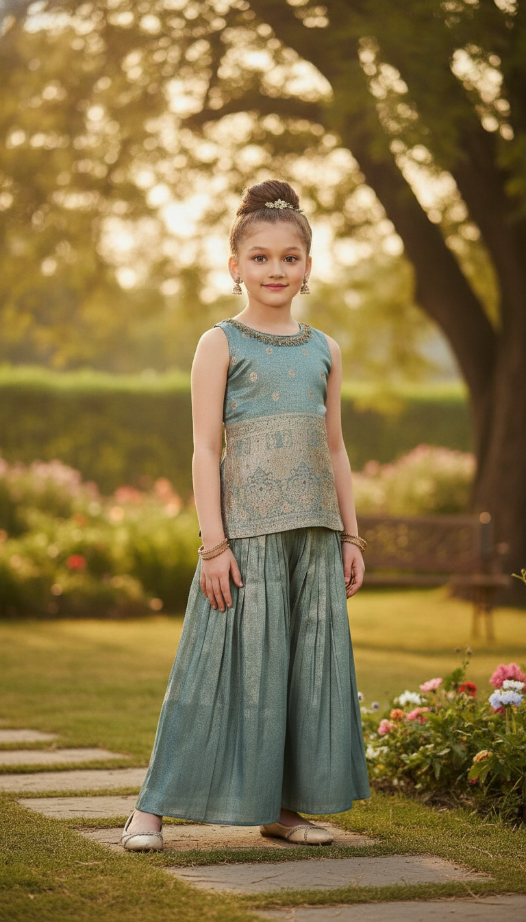 GIRLS CHURIDHAR (3PC)