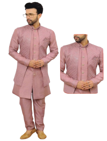 MENSWEAR SEMI SHERWANI JKT