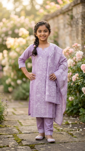 GIRLS CHURIDHAR (3PC)