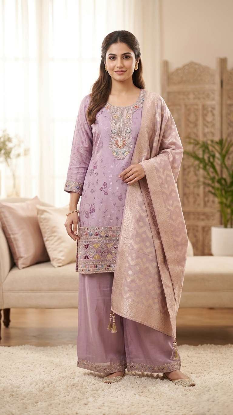 WOMEN ETHNIC CHURIDHAR (3PC)