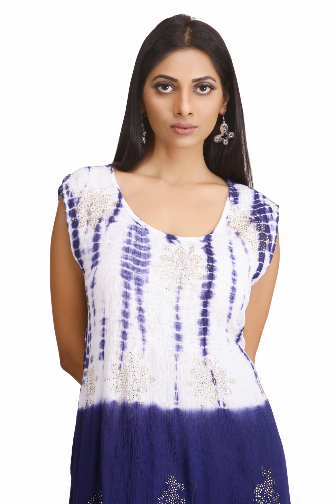BEACHWEAR-BOBBIN DRESS-RAYON-PUN7098-P