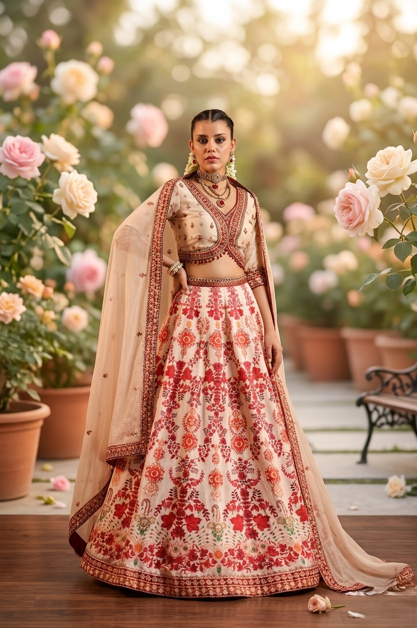 WOMEN ETHNIC CROP TOP