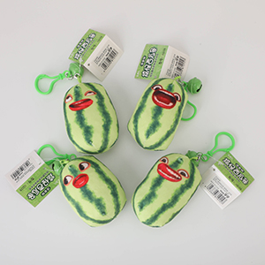 Plush Pendant - Funny Watermelon Voice Version - Q228