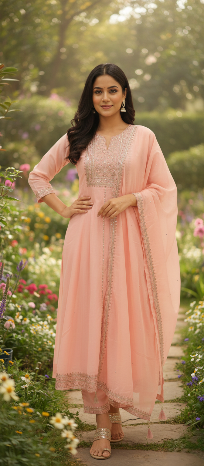 LADIES CHURIDAR L/P LS