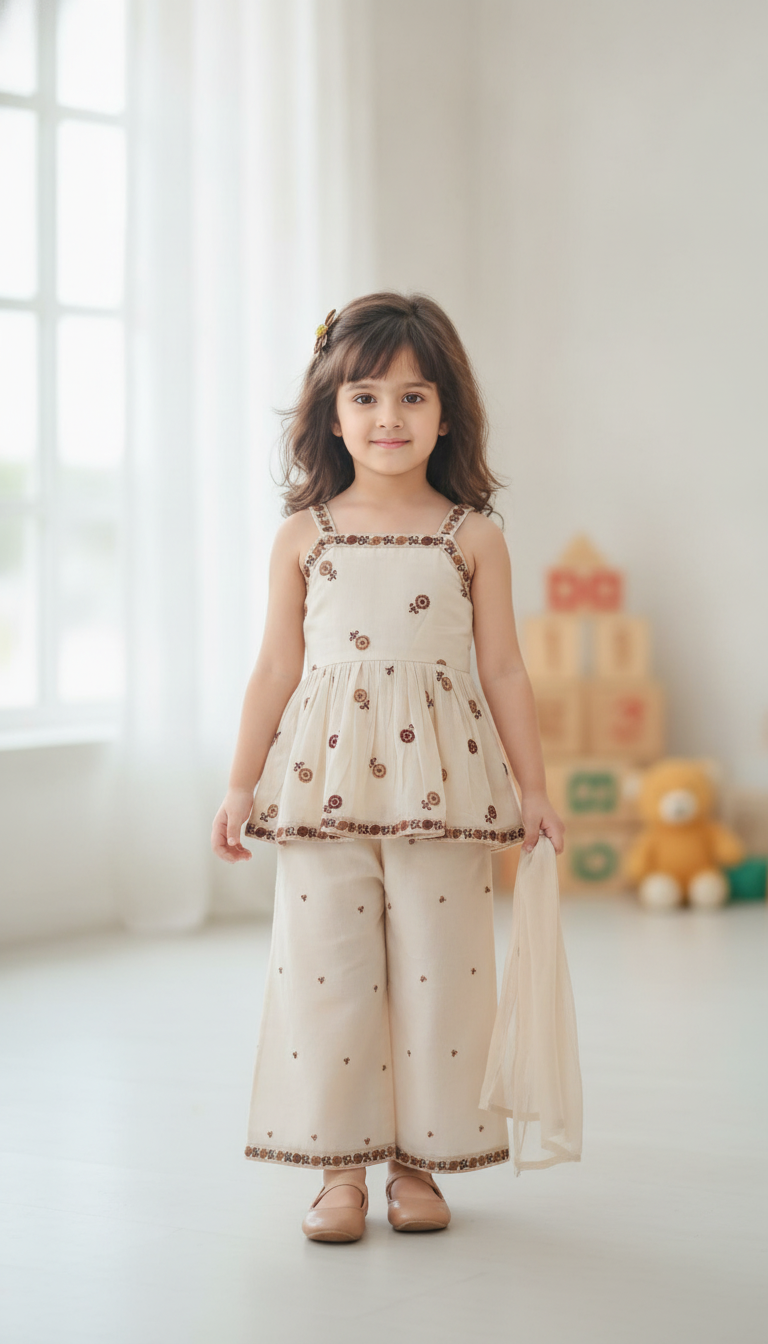 GIRLS CHURIDHAR (3PC)