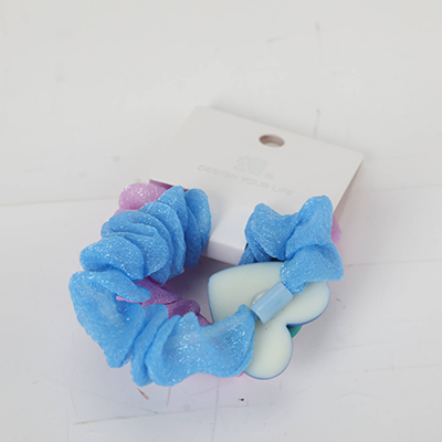 Simple Stylish Heart Hair Tie - 2 Pcs - Style B
