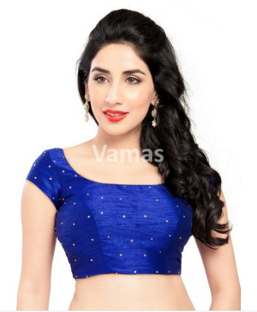 SAREE/ACCESS-CHOLI-DUPION SILK-CO 202