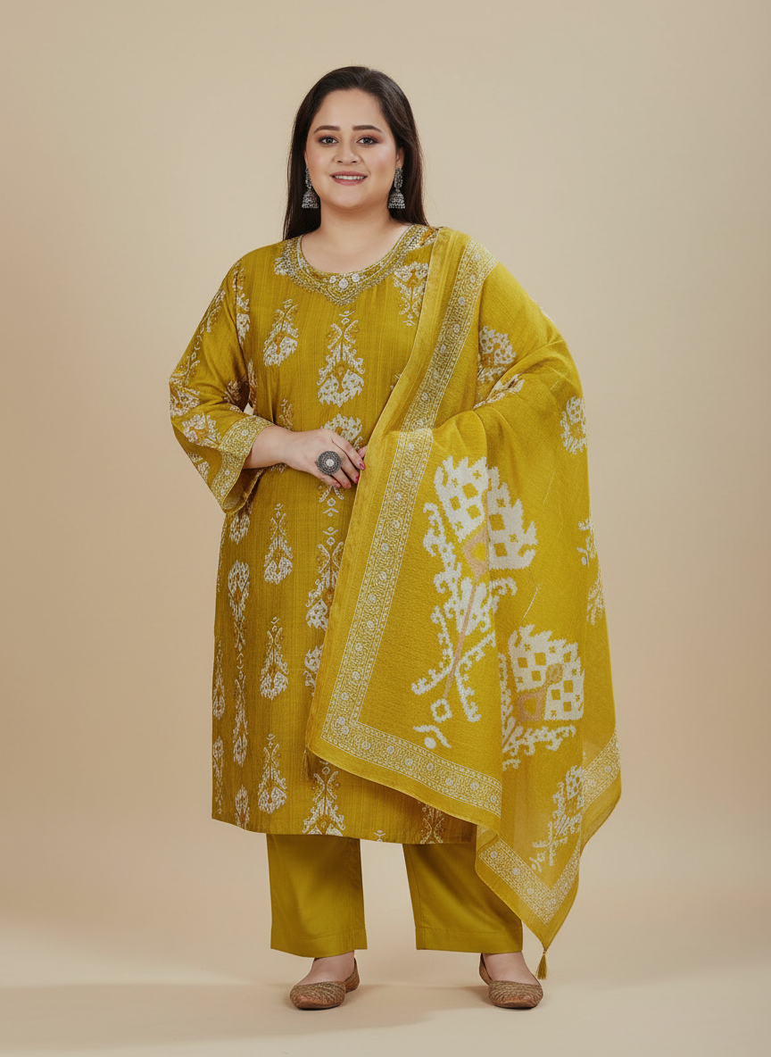 WOMEN ETHNIC CHURIDHAR (3PC)