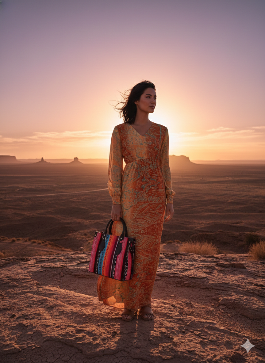 WOMEN WESTERN LONG DRESS