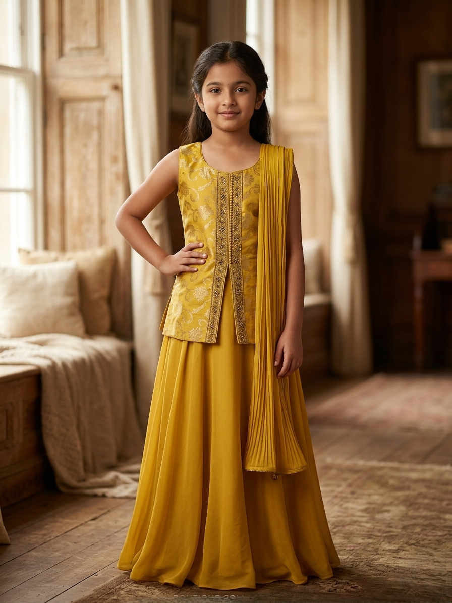 GIRLS CHURIDHAR (3PC)