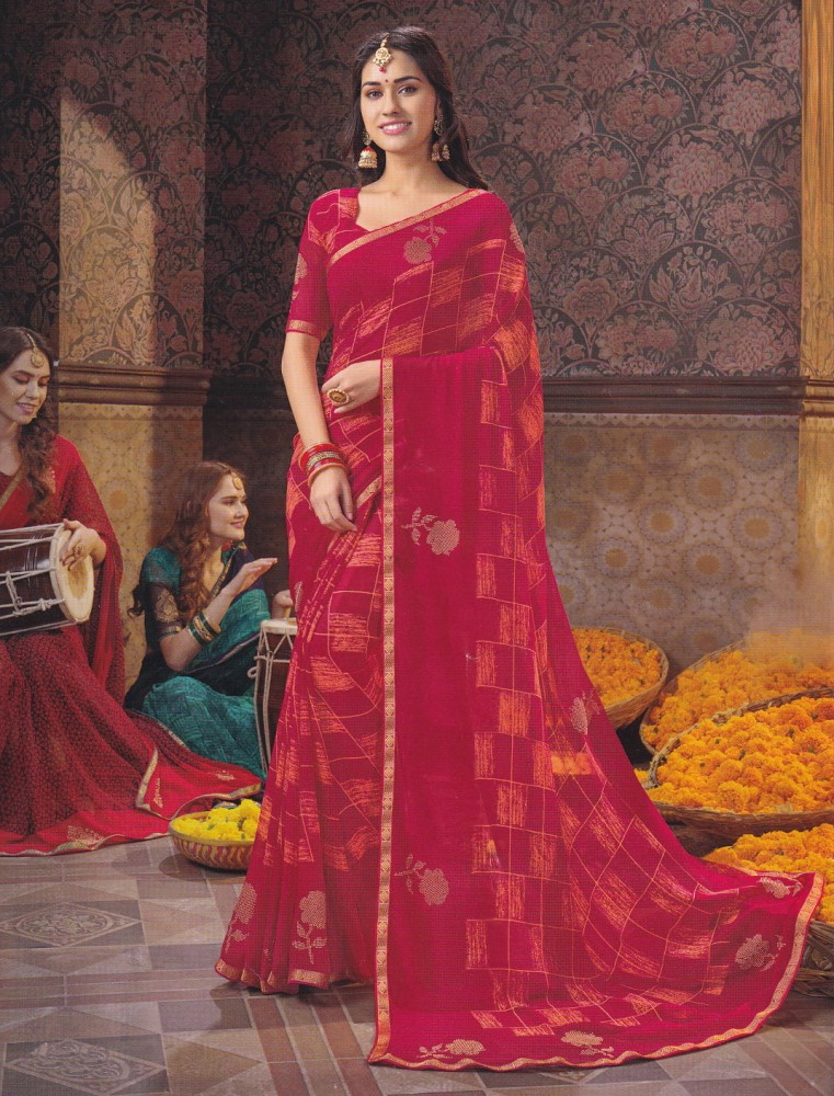 SAREE S-GEORGETTE-PRINTED-LSY-3/94H