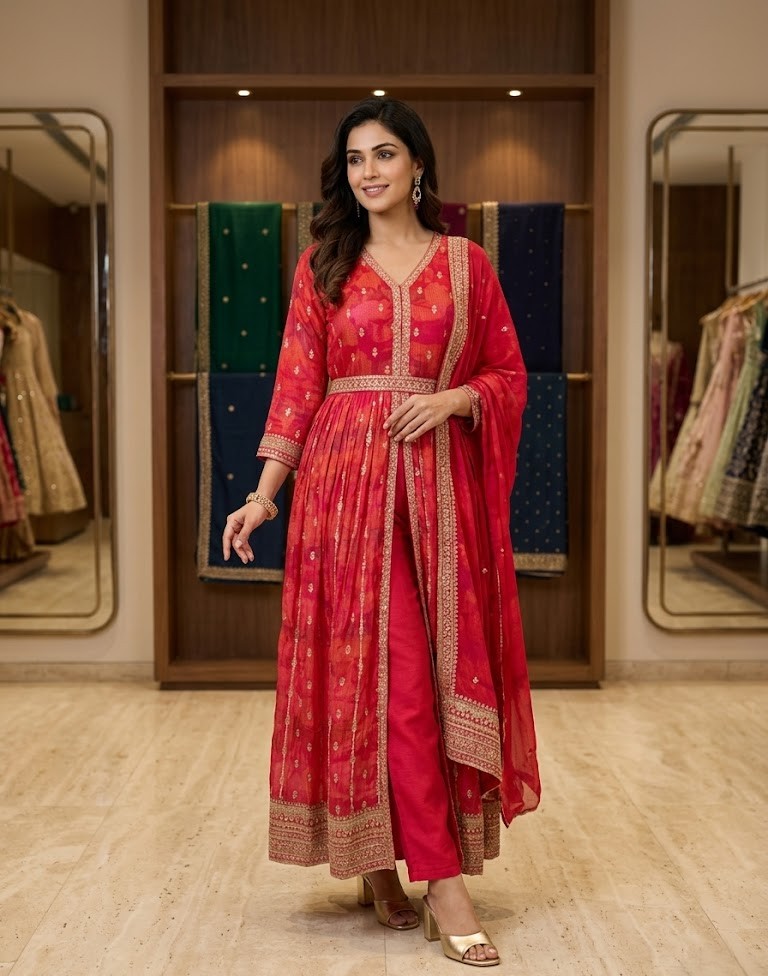 LADIES CHURIDAR L/P LS