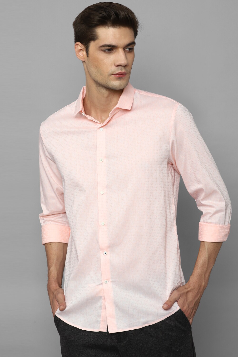 MEN SHIRT Textured