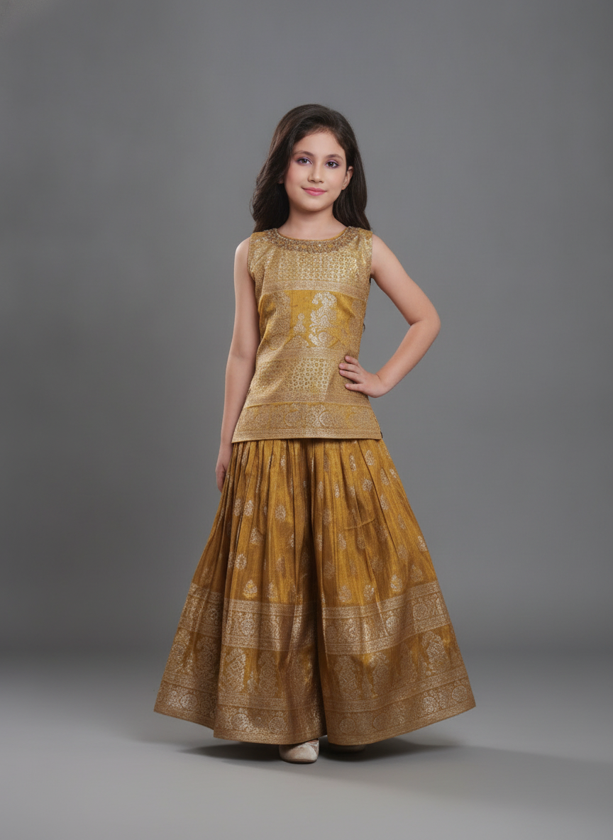 GIRLS CHURIDHAR (3PC)