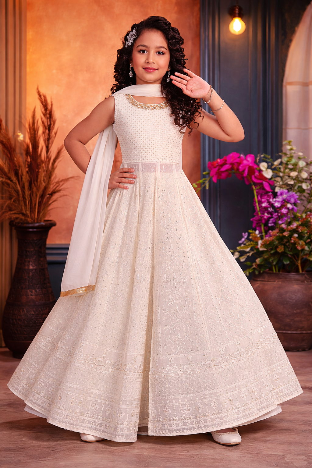 GIRLS CHURIDHAR (3PC)