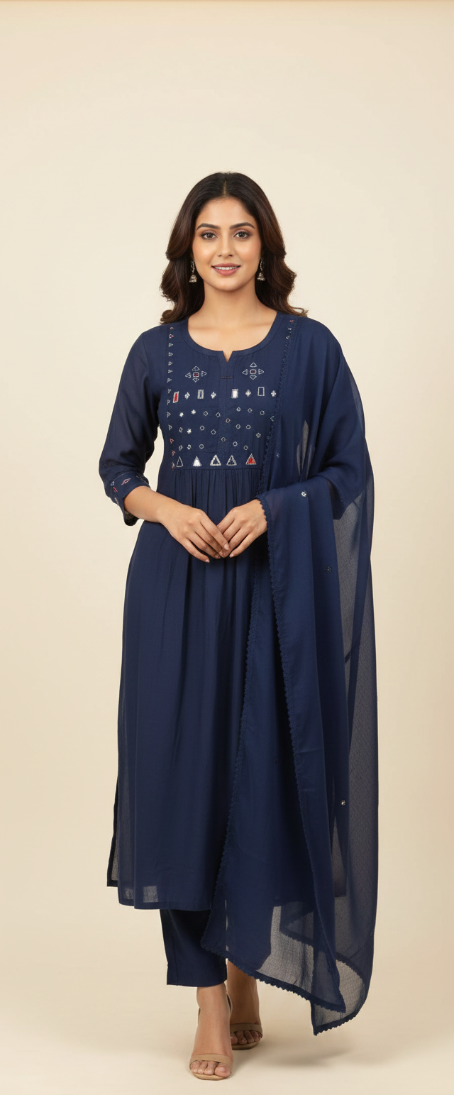 WOMEN ETHNIC CHURIDHAR (3PC)