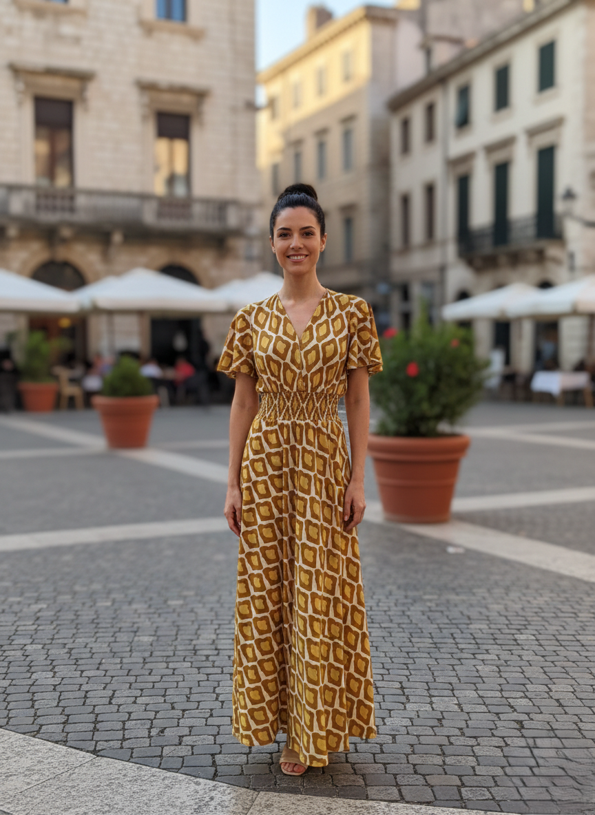 WOMEN WESTERN LONG DRESS