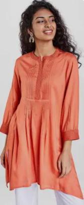 LAD KURTI-RAYON-MED LENGTH-21GD079TURYS