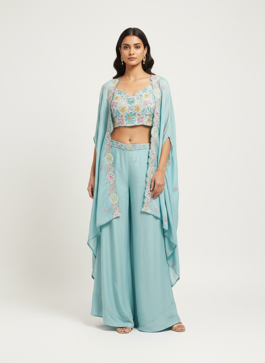 WOMEN ETHNIC CROP TOP