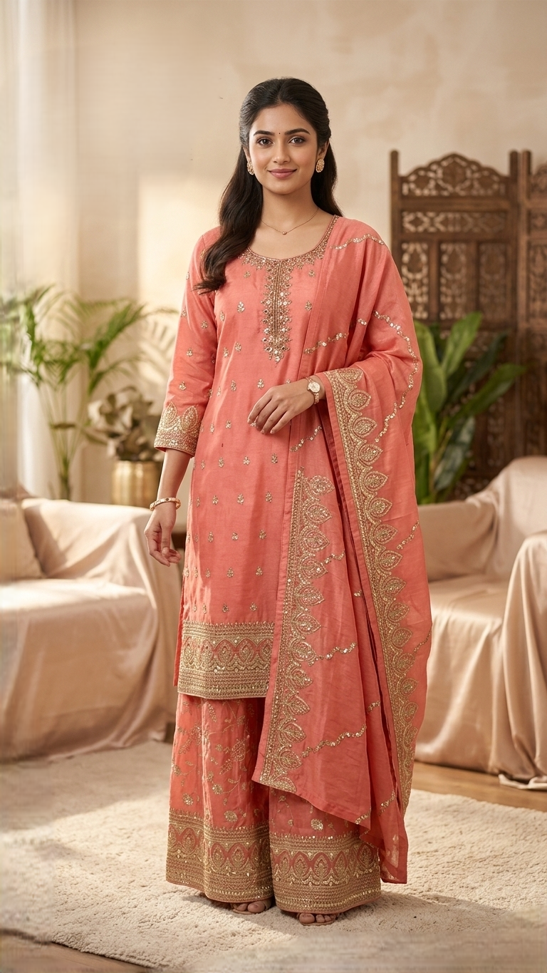 LADIES CHURIDAR L/P LS