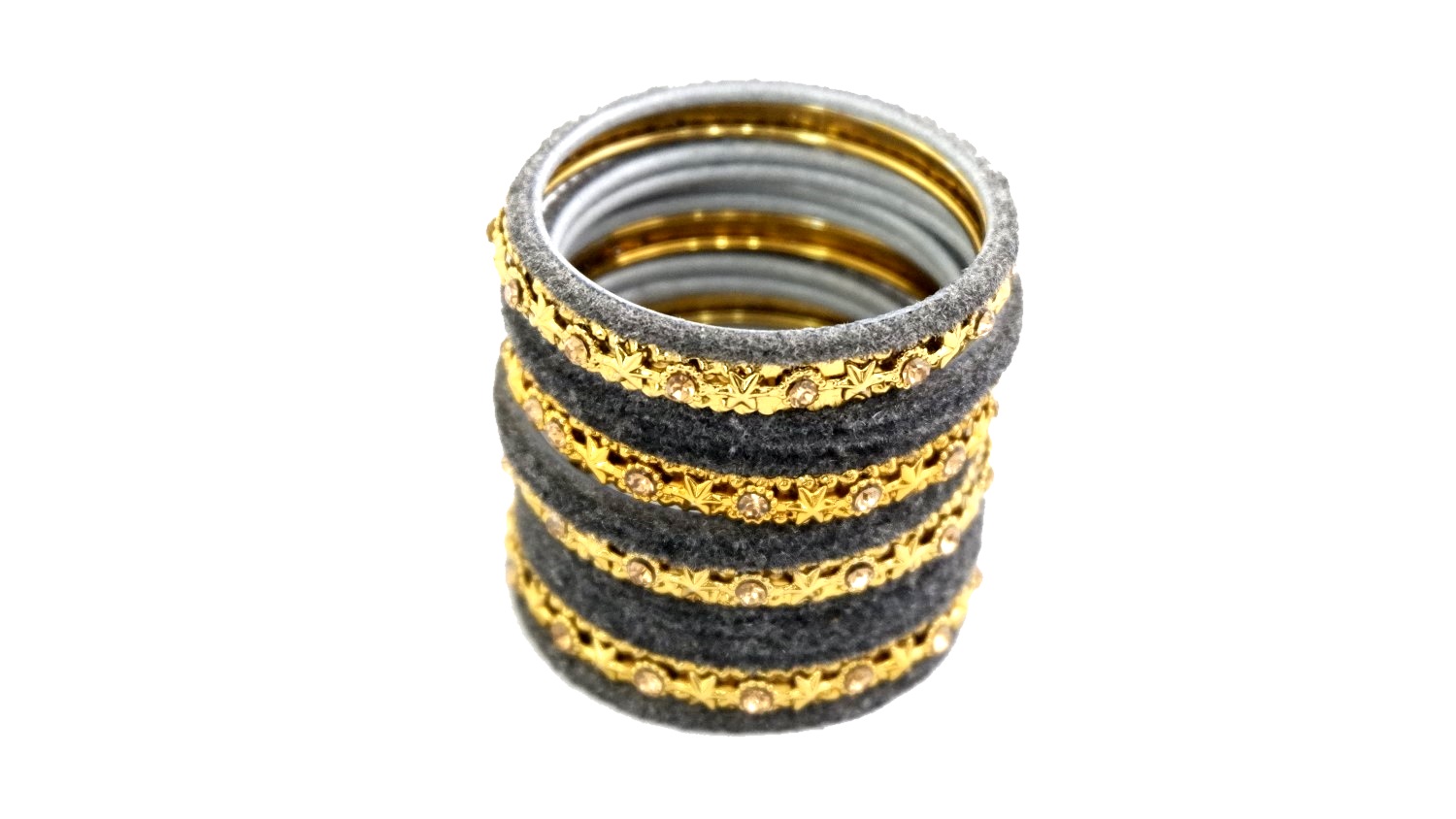 JEWELRY/ACCS-BANGLES-VELVET-TJ 7/19-2847