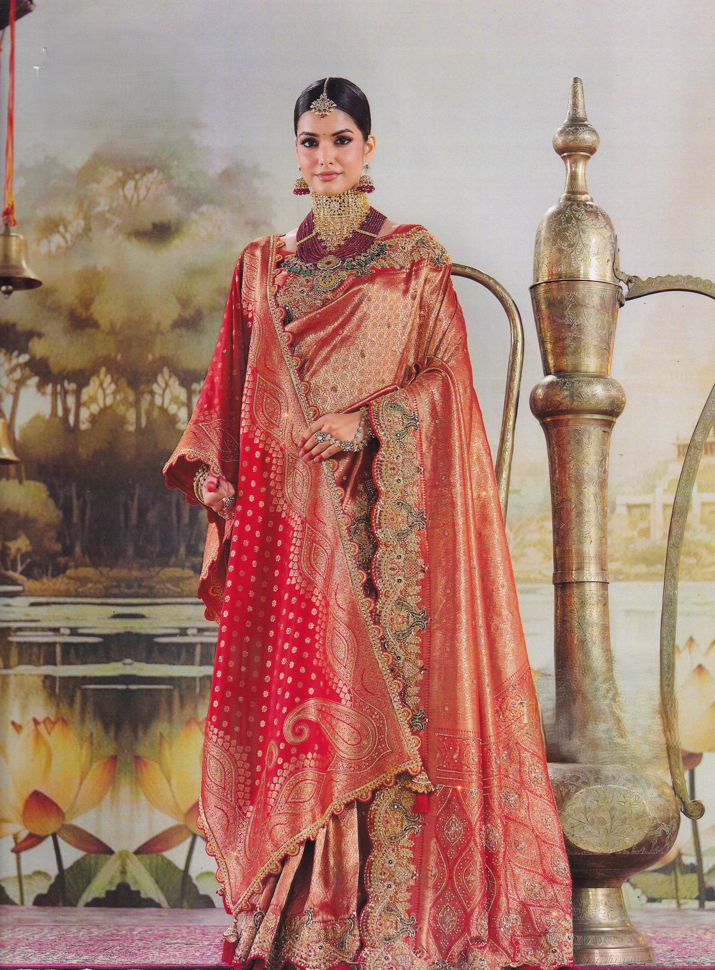 SAREES WITH DUPATTA SUR