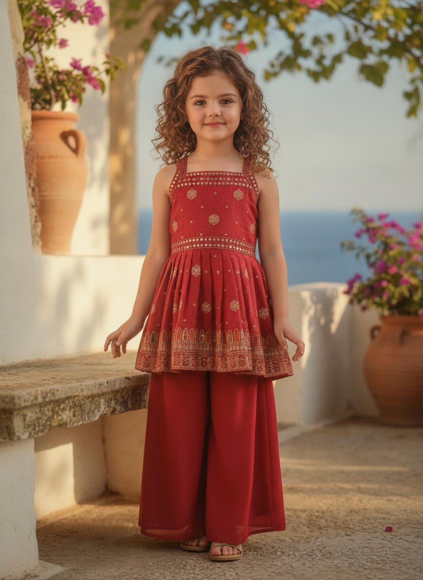 GIRLS CHURIDHAR (3PC)