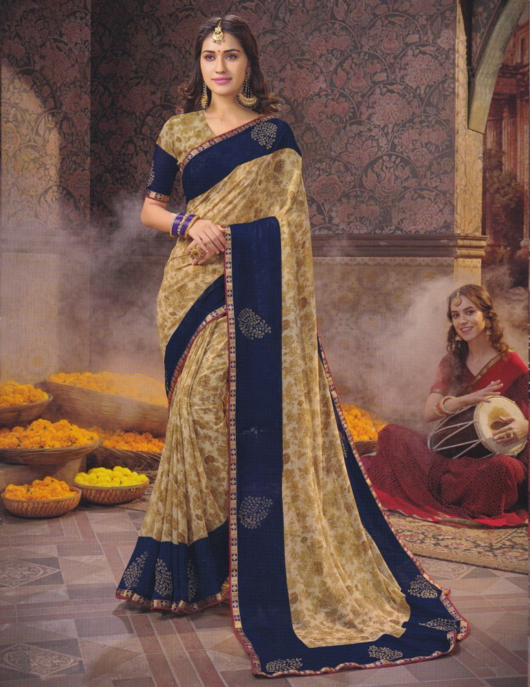 SAREE S-GEORGETTE-PRINTED-LSY-3/94D
