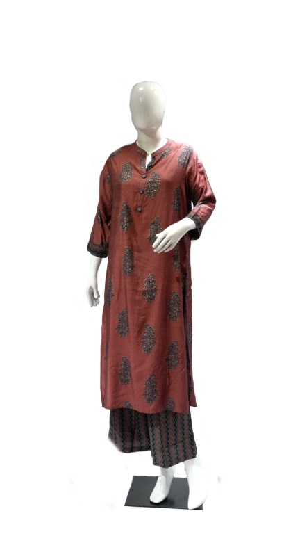 LAD CHURIDAR-SYNTHETIC-LP PLAZO 2PC-ADI 02/20-18