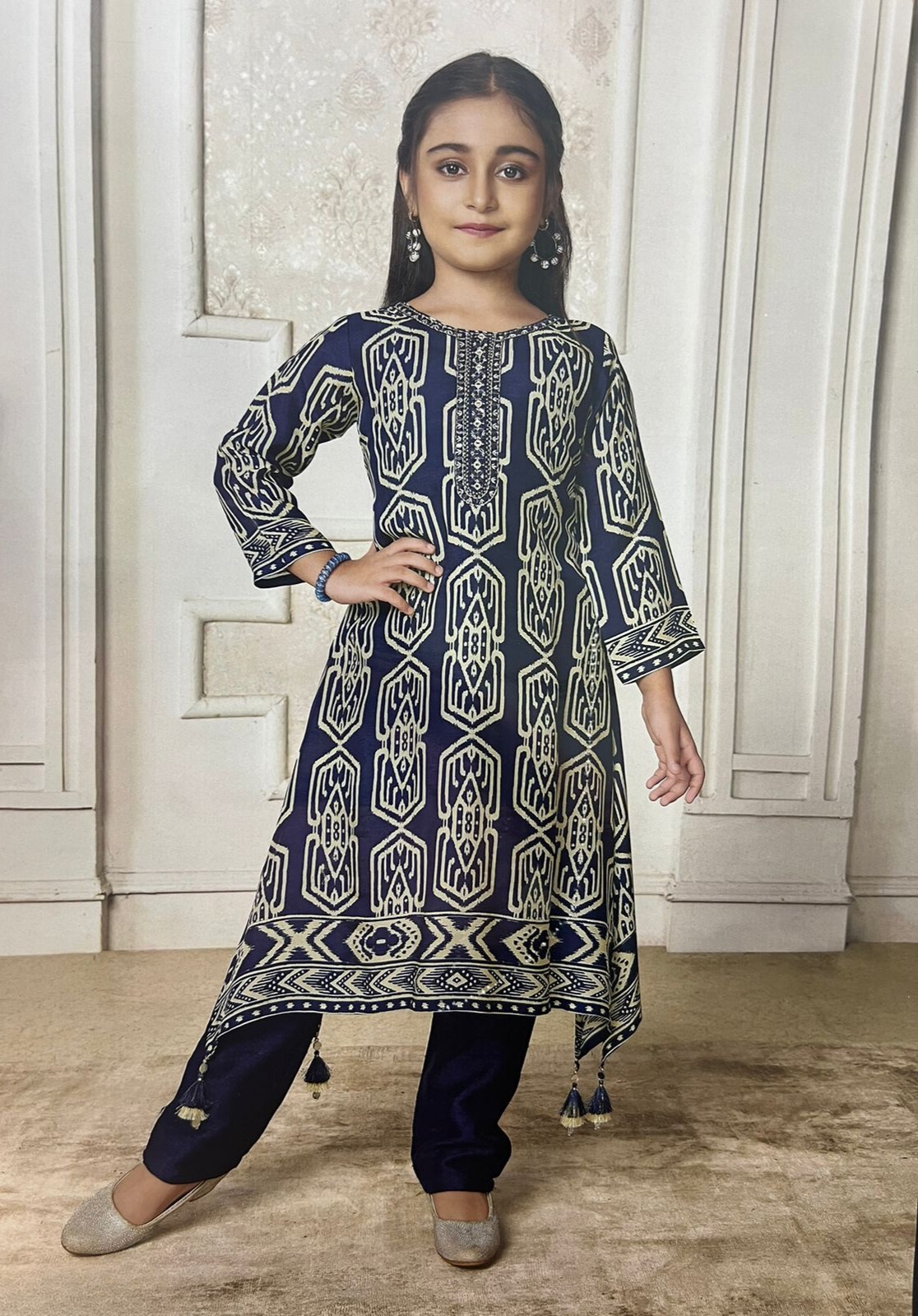 GIRLS CHURIDAR L/S