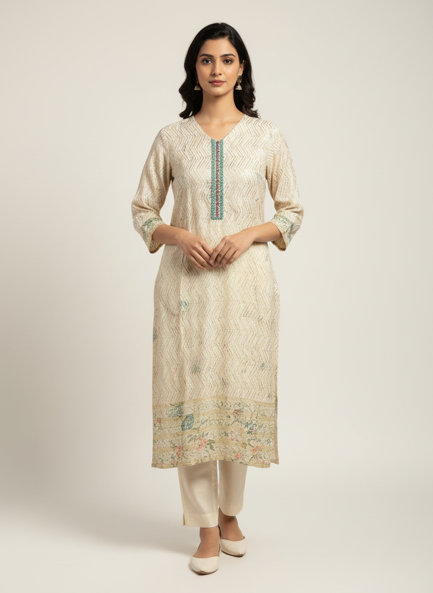 WOMEN ETHNIC KURTIS (1PC )
