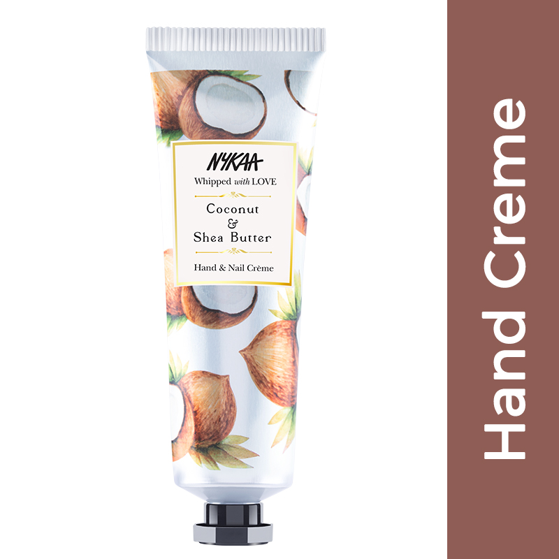 NYKAA COCONUT & SHEA BUTTER HAND & NAIL CRÈME-FG